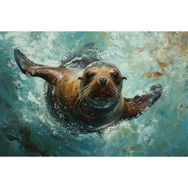 Sea Lion Canvas